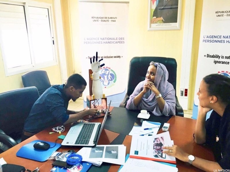 ANPH/ Association “Djibouti Healthcare Engineering” : Des innovations technologiques pour améliorer le quotidien des personnes handicapées