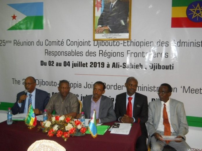 Lancement à Ali-Sabieh de la 25ème réunion du comité conjoint djibouto-éthiopien des administrateurset responsables des régions frontalières (1)