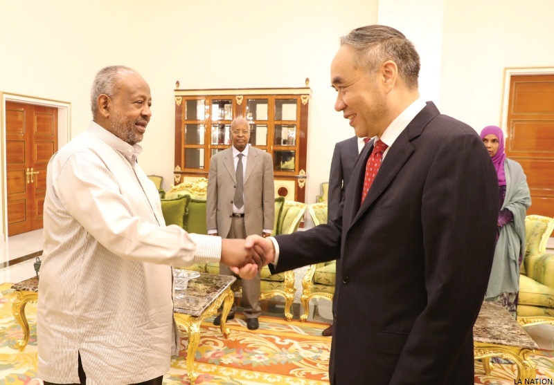 Le Président Guelleh s’entretient avec une délégation chinoise de haut niveau