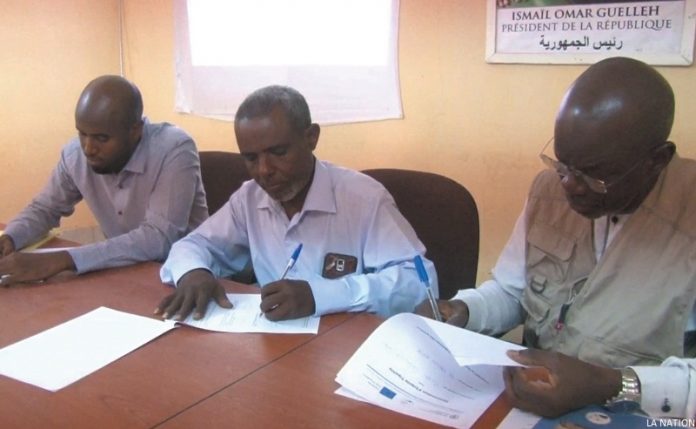 Région de Dikhil Signature de mémorandums d’entente tripartite pour les périmètres agro-pastoraux de démonstration (2)