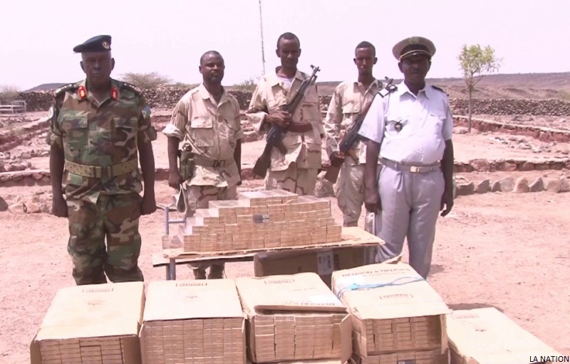 Saisie d’une quantité de cigarettes de contrebande à Sankal