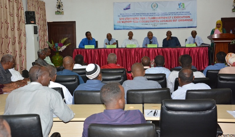 Clôture du séminaire de formation en gestion budgétaire des élus des collectivités locales