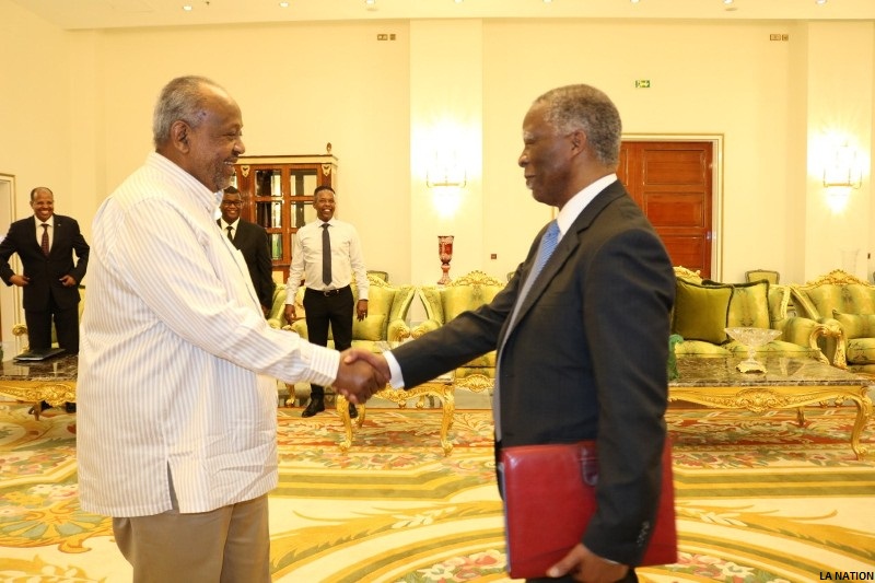 Djibouti : Le chef de l’Etat reçoit le président du groupe de mise en œuvre de haut niveau de l’Union africaine