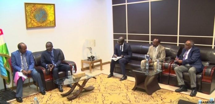 Le président de l’Assemblée nationale reçoit le groupe de haut niveau conduit par Thabo Mbeki