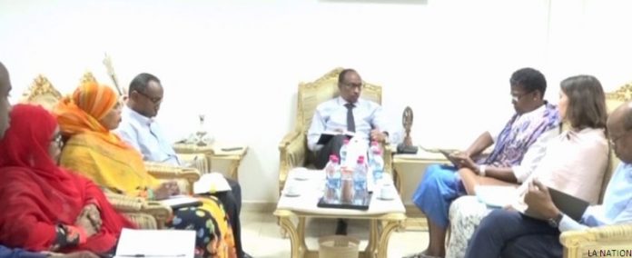 Prise de contact de la nouvelle représentante d'Unicef Djibouti avec le ministre de la santé