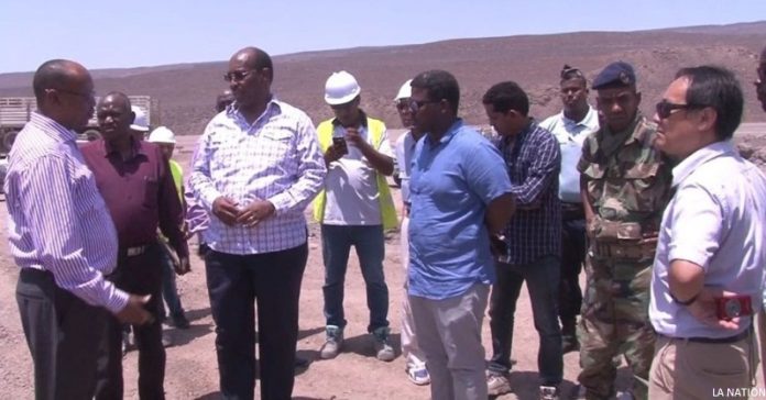 Travaux de réaménagement de la RN1 Moussa Mohamed Ahmed assiste au lancement des travaux (3)
