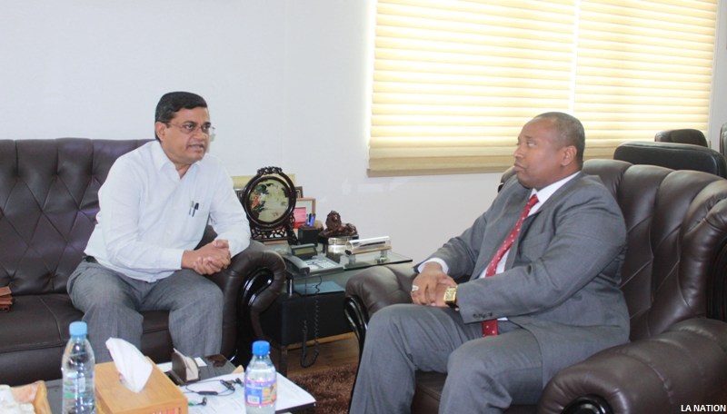 Yonis Ali Guedi reçoit le nouvel ambassadeur de l’Inde à Djibouti