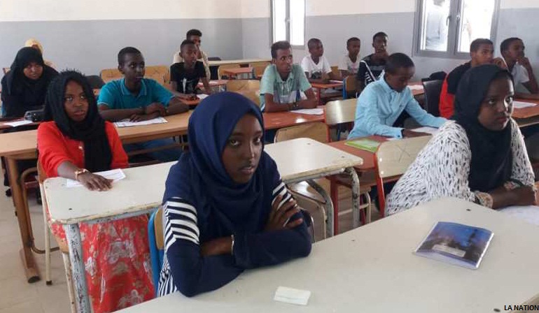 1 400 lycéens retrouvent les salles de classe à Dikhil