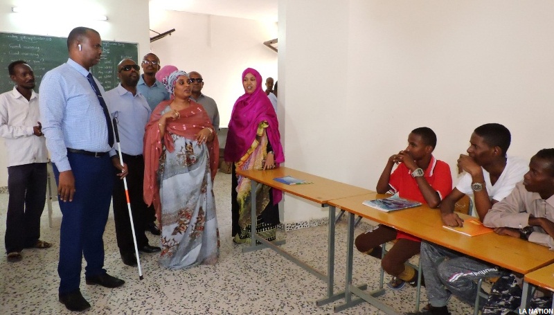 ANPH : Doualeh Saïd Mahamoud en immersion dans les écoles des enfants à besoins spéciaux