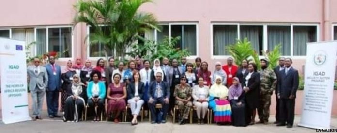 IGAD Formation régionale pour renforcer les capacitésinstitutionnelles en matière de développement du secteur de la sécurité et d'autonomisation des femmes