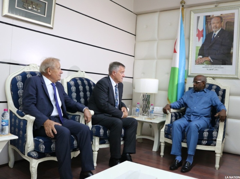 Le Premier ministre reçoit  l’ambassadeur non-résident de la Grande-Bretagne à Djibouti