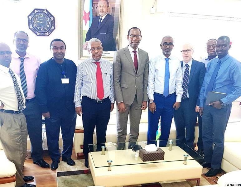 Rencontre du ministre du budget avec une délégation de la banque mondiale