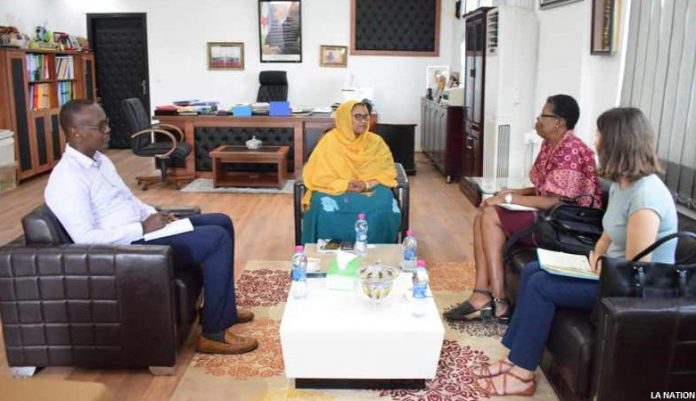 Rencontre entre Mouna Osman Aden et Melva Johnson