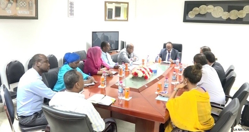 Réunion de travail entre le ministère de la Santé et le Fond mondial