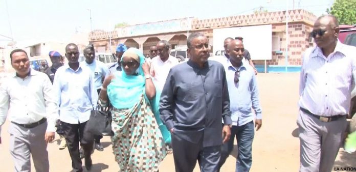 Visite du ministre de l’intérieur à Dikhil (2)