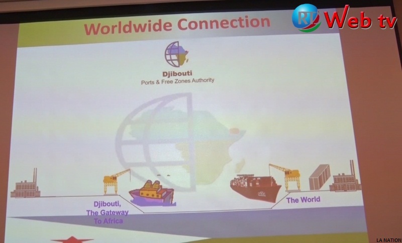 Visite d'une délégation du club émetteur français à la nouvelle zone franche internationale de Djibouti