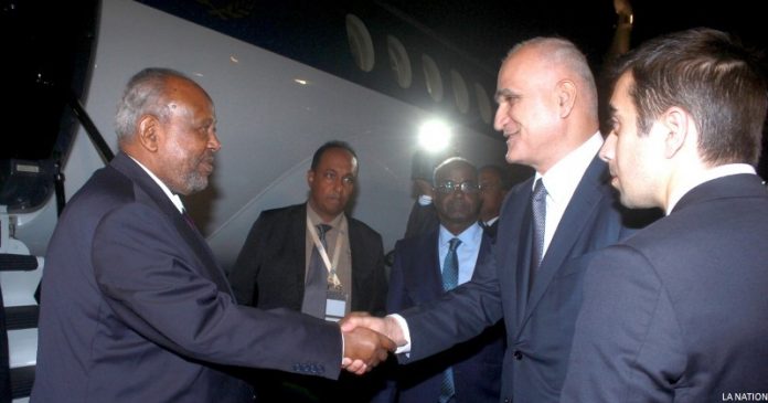 Arrivée du Président Guelleh à Baku