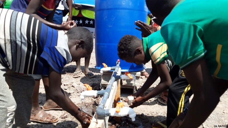 Célébration de la journée internationale de lavage des mains à Abaytou