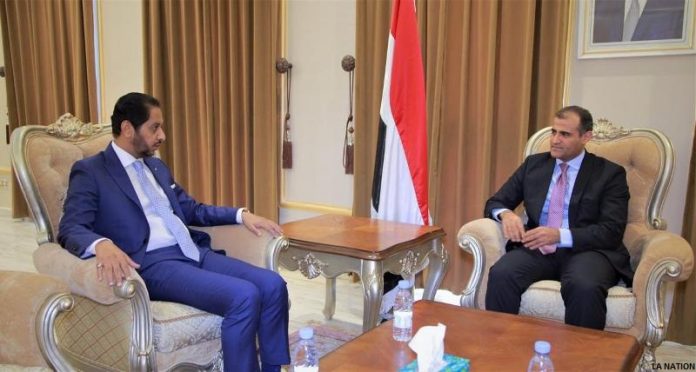 Entrevue entre Dya-eddine Bamakhrama et Mohamed Abdallah Alhadhrami