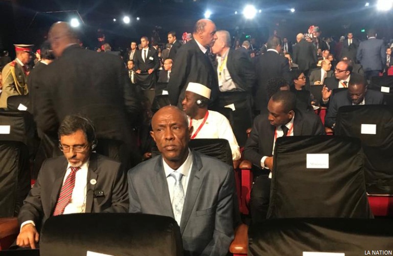 Hassan Houmed Ibrahim au Forum Afrique 2018 de Sharm-el-Sheikh