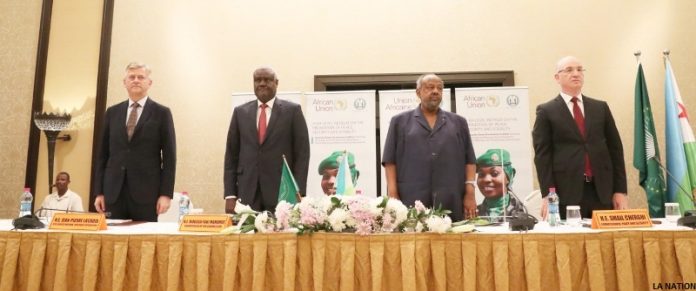 LE PRESIDENT DE LA RÉPUBLIQUE DIRIGE LA SÉANCE INAUGURALE D’UNE IMPORTANTE RÉUNION DE L’UNION AFRICAINE À DJIBOUTI