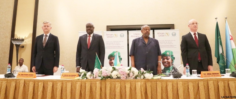 LE PRÉSIDENT DE LA RÉPUBLIQUE DIRIGE LA SÉANCE INAUGURALE D’UNE IMPORTANTE RÉUNION DE L’UNION AFRICAINE À DJIBOUTI