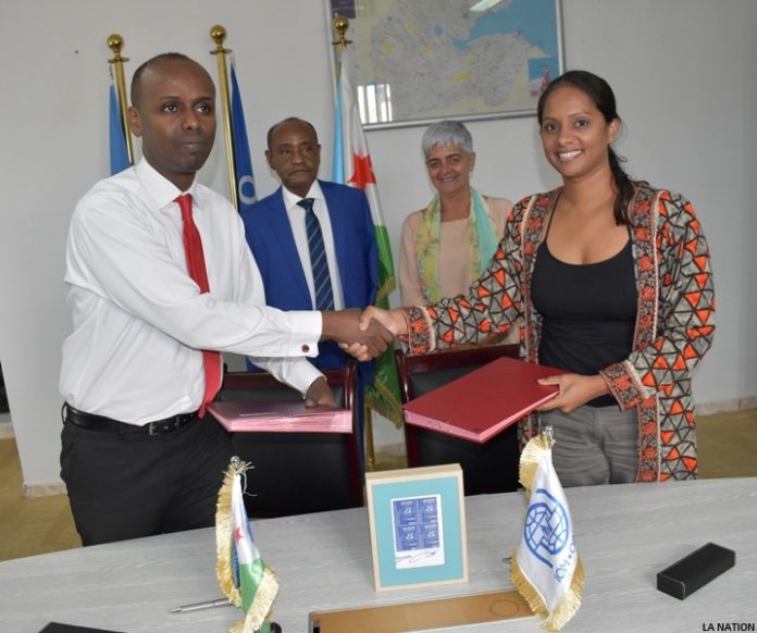 La Poste de Djibouti édite un timbre à l’effigie de l’OIM (2)