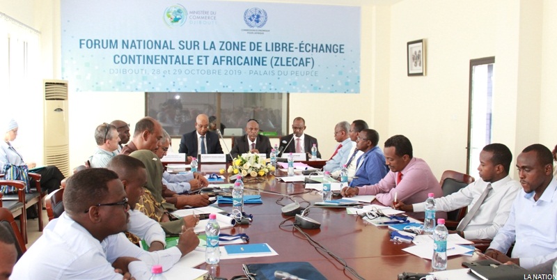 Lancement du Forum National sur la Zone de Libre Echange Continentale Africaine (ZLECAF) à Djibouti