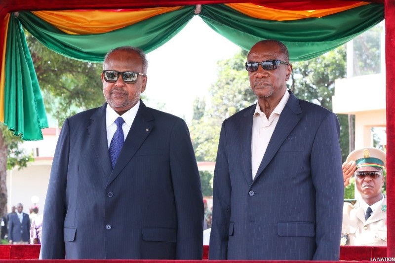 Le Président Guelleh entame une visite d’Etat en république de Guinée