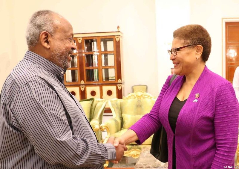 Le Président Guelleh s’entretient avec une délégation de la Chambre des représentants des Etats Unis