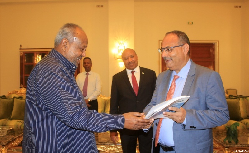 Le Président de la République accorde une audience au secrétaire général de la Chambre de commerce arabo-germanique