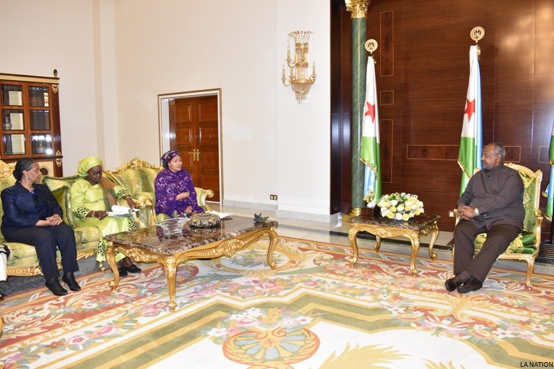 Le Président de la République s’entretient avec la Secrétaire générale adjointe des Nations Unies