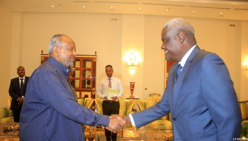 Le chef de l’Etat reçoit le président de la Commission de l’Union africaine