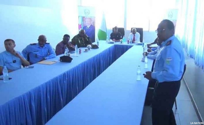 Le chef d’état-major de la gendarmerie nationale reçoit la délégation de l’EASF