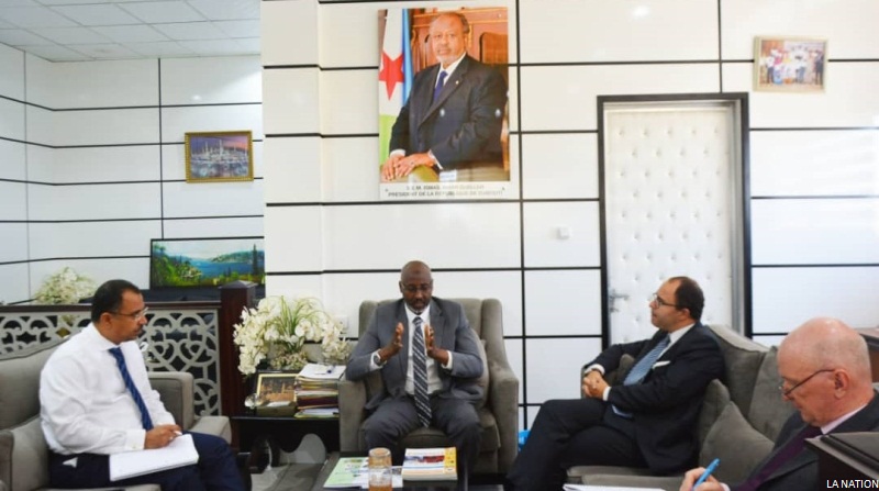 Le ministre de l’Education nationale s’entretient avec l’ambassadeur de France