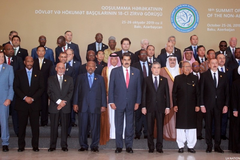 L’Azerbaïdjan prend la présidence du Mouvement des non-alignés