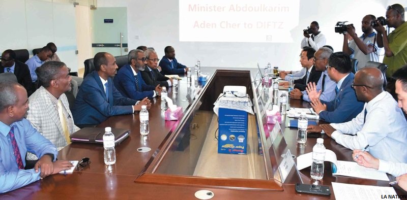 M Abdoulkarim Aden Cher en immersion à la DIFTZ