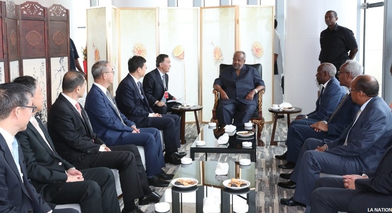 Cérémonie de célébration du premier anniversaire de la zone franche internationale