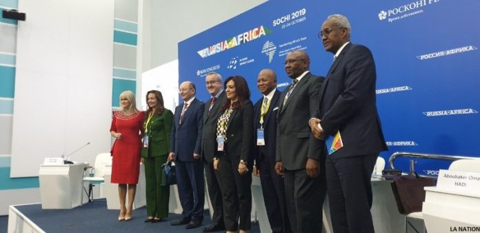En marge du Forum économique « Russie-Afrique»