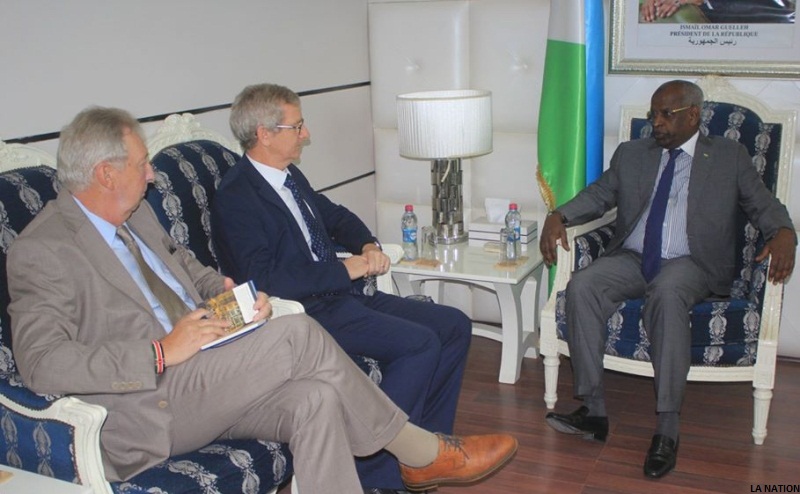 Entrevue entre Abdoulkader Kamil Mohamed et Aidan O’Hara