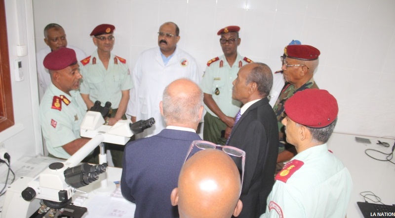 Hôpital militaire Omar Hassan Al Bachir :  Inauguration du premier laboratoire d’anatomopathologie à Djibouti