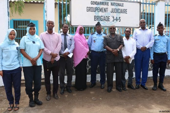 La CNDH visite le poste de police du 2e arrondissement et la brigade de gendarmerie 3-4-5 (1)