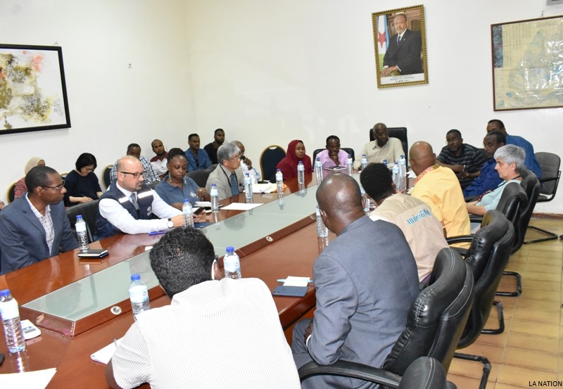 Le Premier ministre préside une réunion à la Mairie de Djibouti-ville