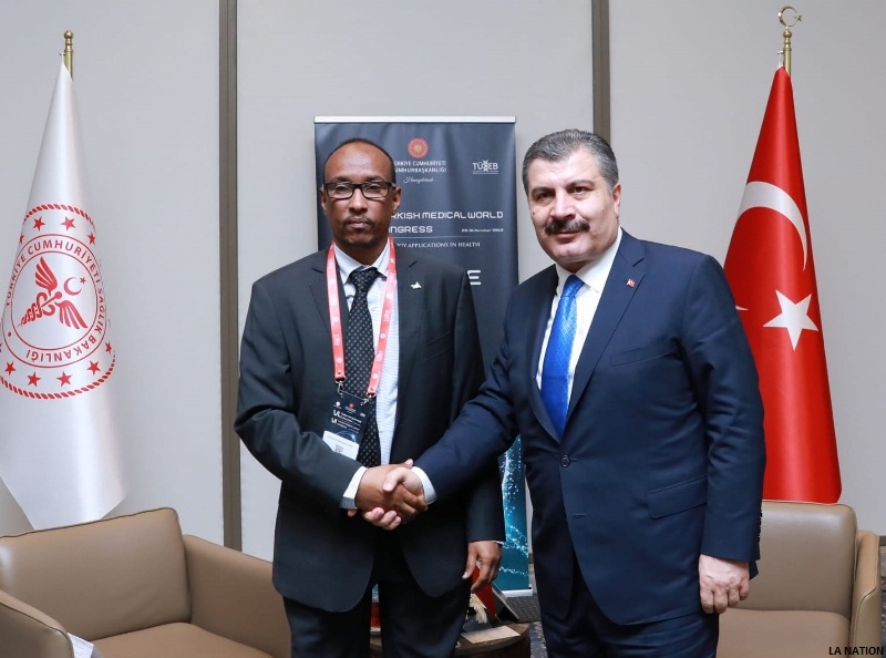 6e Congrès médical mondial de la Turquie et Conférence HIMSS EURASIA 2019 : Mohamed Warsama Dirieh à Istanbul