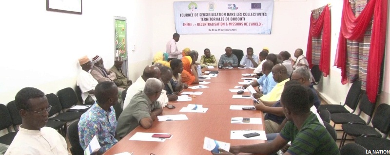 Sensibilisation sur la décentralisation à Dikhil