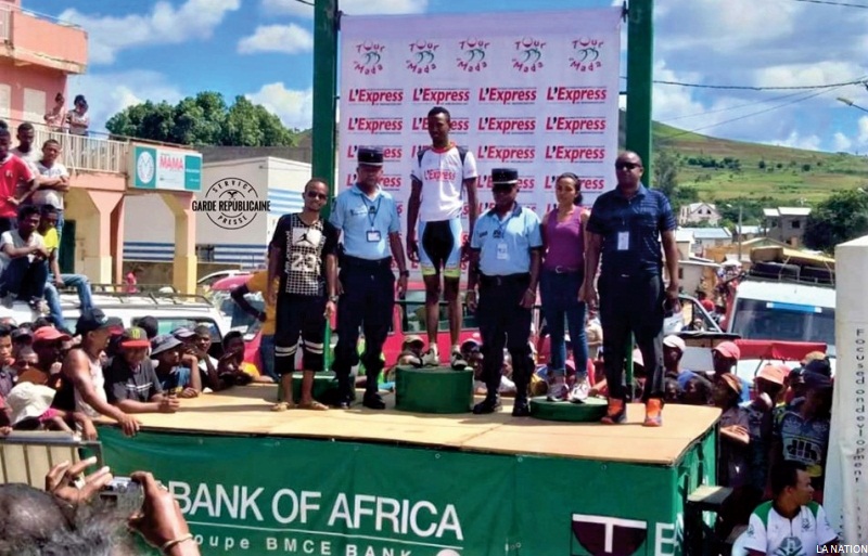 7ième étape du tour cycliste international de Madagascar 2019 ; Abdi Mohamed Houssein rafle le maillot du meilleur grimpeur