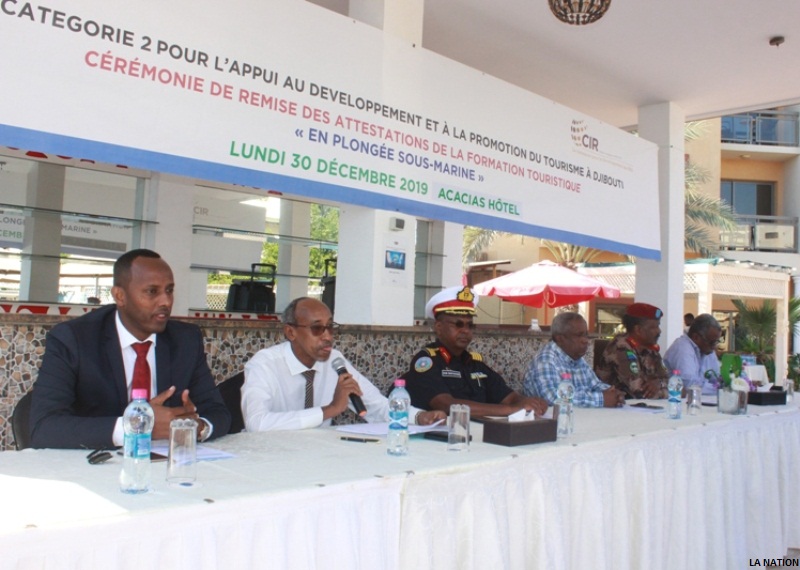 Des jeunes formés dans le domaine de la plongée sous-marine