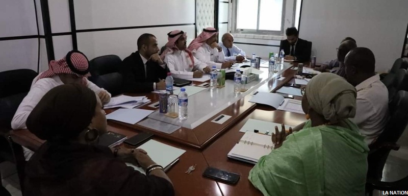 Importante réunion au SEJS avec la délégation du Fonds saoudien de développement