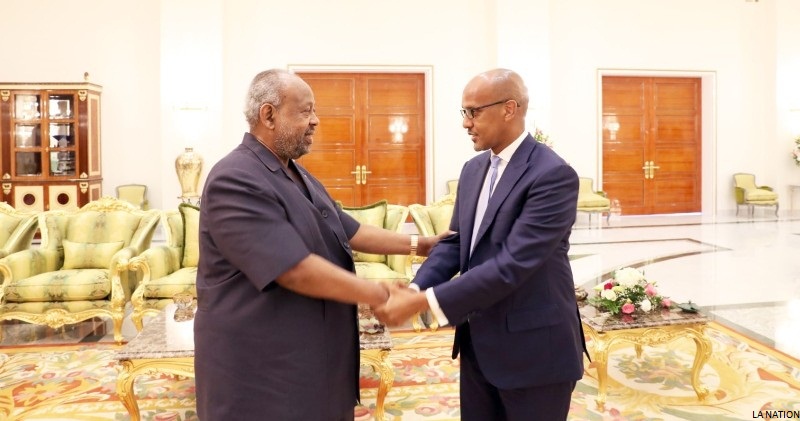 LE CHEF DE L’ÉTAT REÇOIT LE PRÉSIDENT DE LA RÉGION SOMALIE D’ÉTHIOPIE
