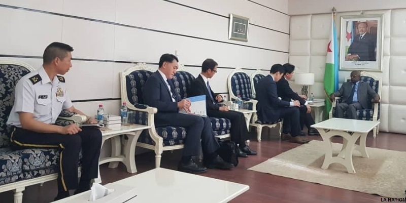 Le conseiller spécial du premier ministre japonais reçu en audience par Abdoulkader Kamil Mohamed